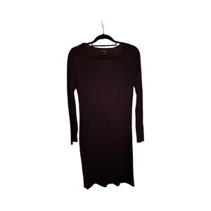 EXPRESS Classic Black Long Sleeve Dress